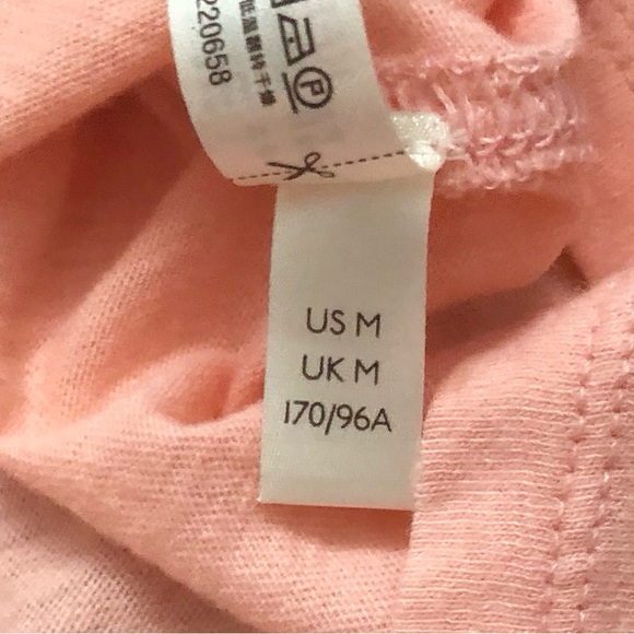 Free People Happy to See You Tee Papaya Orange Pink Size M - Picture 6 of 7